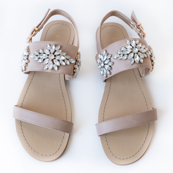 bcbgeneration jeweled sandals